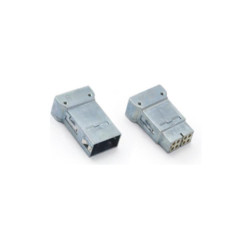 Insert modulaire Megabit, Raccordement à Sertir, femelle, 8 pin, 10A, Copper Alloy|Polycarbonate 